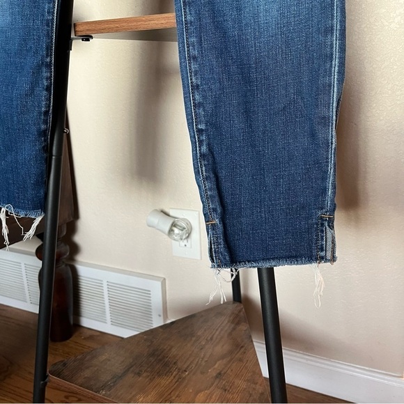 L’AGENCE Nicoline Slim High Rise Diamond Wash Jeans - Size 27 - Picture 2 of 10